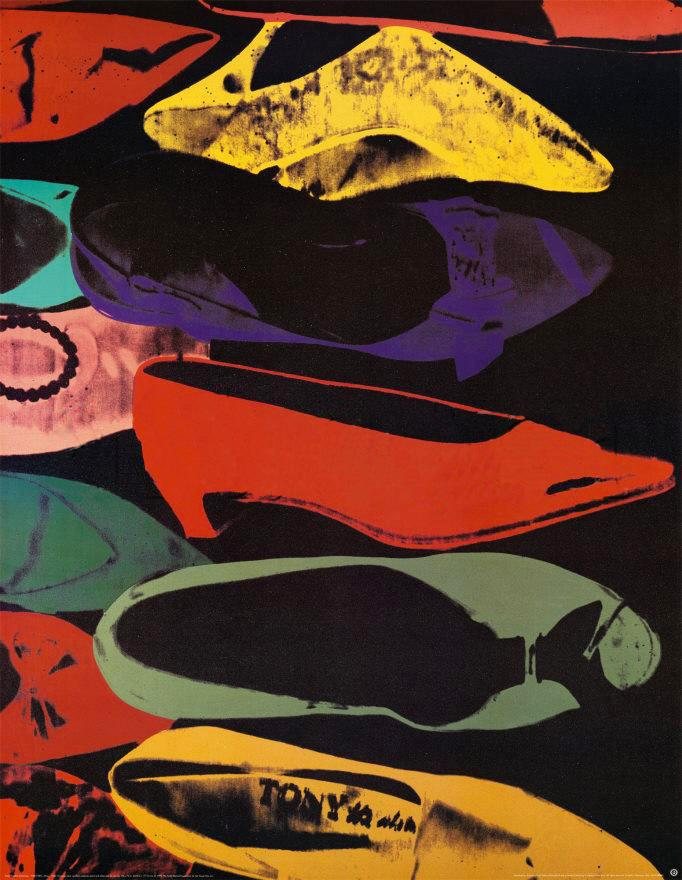Andy Warhol Shoes 1980